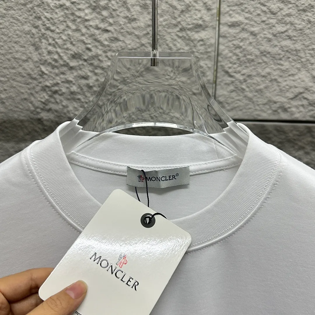 Moncle* *2025 New Arrival Classic T Same Style Size： S （90-130 ） M （120-150 ） L （140-165 ） XL （160-180 ） XXL （180-210 ） ：Black White